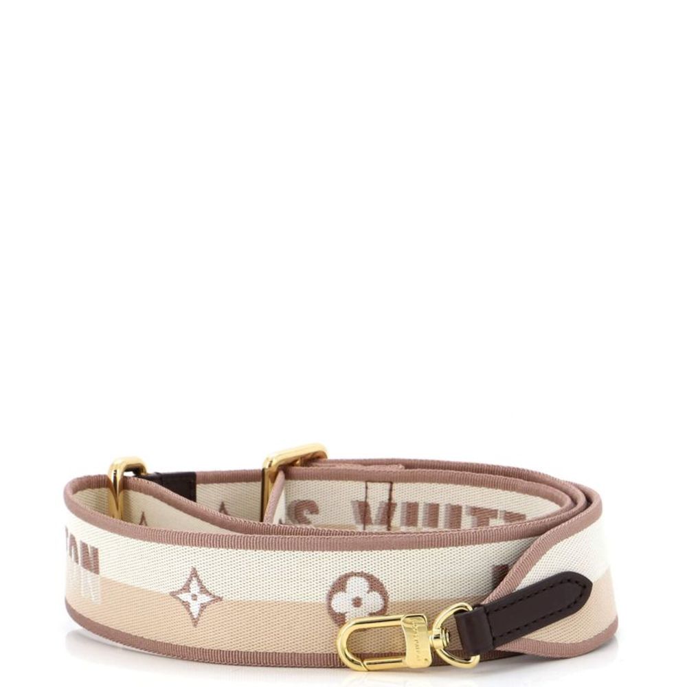 Louis Vuitton Beige and Brown Strap